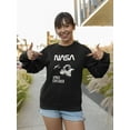 thumbnail image 2 of NASA Nasa Space Explorer Sweatshirt Women -NASA Designs, Female Small, 2 of 4