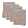 thumbnail image 1 of 4PCS dyed (light skin) Bra Extensions 4 Hook Bra Extenders 4 Hook Elastic Bra Ties, 1 of 4