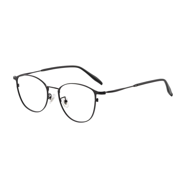 Gafas de Luz Azul GUDVUE Ovaladas Negras Antirreflejo UV400