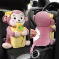 thumbnail image 6 of Car 2 in 1 multi-function Tissue Boxes  accessories Car  Tissue Bag Box Plush holder cover Auto Toys Interior Decoration (style3), 6 of 7