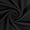 Black (1 Yards), variant on Stretch Twill French Terry - Aqua Blue Polyester Spandex 62" Fabric By The Yard
