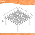 thumbnail image 4 of Amazonia Betty 9-Piece Solid Wood 100% FSC Patio Dining Set, 4 of 12