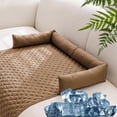 thumbnail image 1 of Pelzbarn Cooling Sofa Bed, Fur Barn Heat Relief Cooling Dog Bed (Camel, 90x120 cm), 1 of 5