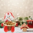 thumbnail image 4 of Gymnture Christmas Candy Storage Basket Snowman Xmas Gift Decor, 4 of 10