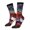 2 Black-1, variant on Cultural Silhouette Journey Print Adult Socks for Men & Women,Calf Socks, Ankle Socks,Boots Socks,Breathable Casual Sock,Unisex Crew Socks