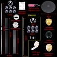 thumbnail image 2 of 4 Set Black Gold Balloon Stand Kit for Birthday, Graduation, New Year Party Decor, 2 of 6