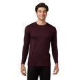 thumbnail image 1 of Camiseta térmica ligera de manga larga para hombre 32 Degrees en color granate, 1 of 1
