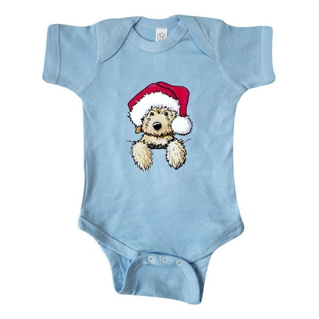 

Inktastic KiniArt Christmas Goldendoodle Gift Baby Boy or Baby Girl Bodysuit