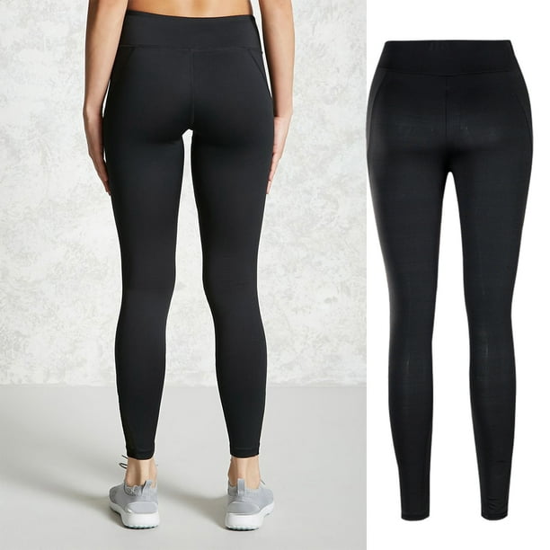 relayinert Fashionable And Sexy Women Sport Leggings Wide Application  Fitness Workout Black M 