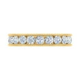 thumbnail image 3 of 1 Carat Diamond Wedding Band Ring in 14K Yellow Gold (Ring Size 10.5), 3 of 4