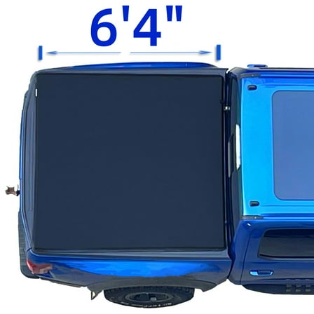 Mamoru Soft Roll Up 6'4" Truck Bed Cover Compatible for 2003-2006 Toyota Tundra Vinyl Tonneau Cover | Stepside