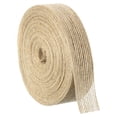 thumbnail image 1 of Unique Bargains 1 Roll Natural Burlap Fabric Ribbon 3/4 Inch Burlap Wired Ribbon Rustic Ribbon, 1 of 5