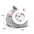 thumbnail image 3 of Inteprter Casa de dormir de animales con suministros de estera, jaula colgante, cálido, encantador, ahorro de espacio, nido de animales pequeños, Juegos de accesorios de baño Tipo3 Inteprter HA043701-03, 3 of 6