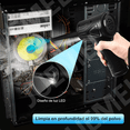 thumbnail image 4 of Kit Limpieza Pc Inalámbrico Aire Soplador Plumero 110000rpm negro, 4 of 5