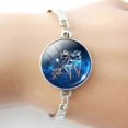 thumbnail image 4 of Classic Zodiac Silver Bracelet Time Gem Fashion Glass Bracelet Gift For Girlfriend Parents, 4 of 5