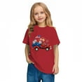 thumbnail image 6 of ZACPNCV July 4th Shirts for Boy Girl Crew Neck Short Sleeve Shirt Casual Graphic Patriotic Tunic Tops Summer T Shirts Red 9-10 Years, 6 of 9