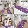 thumbnail image 5 of Purple Orange White Butterfly Pattern Kitchen Rugs Sets Of 3,Kitchen Runner Rugs Non Skid Washable,Decorative Kitchen Floor Mats for Kitchen,Sink,Laundry,17"x30"+ 17"x47" + 17"x59", 5 of 6