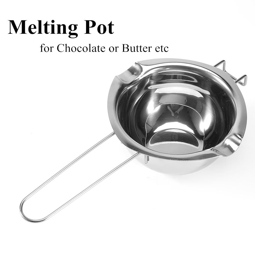 Tebru Butter Melting Pot, Stainless Steel Chocolate Butter Milk Melting