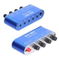 thumbnail image 2 of 3.5mm Audio Mixer Stereo Audio Mixer 4 Input to 1 Output Individually Controls Sound Mixing, 2 of 7