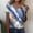 A01117-Blue, variant on Womens Short Sleeve T Shirts Sequin Blouses for Women,Women's Fashion Graphic Blouse Summer Short Sleeve V Neck Tie Dye Tops for Women 2024