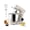 Beige, variant on 6.5-Quart 660W 10-Speed Tilt-Head Stand Mixer with Dough Hook, Whisk, and Beater Attachments for Baking and Food Preparation