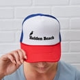 thumbnail image 6 of CafePress - Holden Beach NC Beach Design - Adjustable Unisex Printed Trucker Hat with Mesh Back, 6 of 10