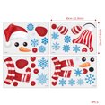 thumbnail image 2 of Snowman window decoration wall stickers, Christmas Window Stickers, Christmas Decoration Window Stickers DIY Removable PVC Reusable Window Sticker for Interior Christmas Deco, 2 of 5
