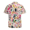 thumbnail image 3 of High Quality Hawaiian Shirts for Men Short Sleeve Aloha Beach Shirt Floral Summer Casual Button Down Shirts Blouses ZSP9HR, 3 of 7