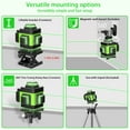 thumbnail image 2 of Gradienter,Tilt Lines Hine Usb Reable 3° Hine Usb Lines Level 3° Usb Reable Lithium 16 Lines Level Lithium Battery Tool 4d 16 Lines 3° Usb Lithium Solinder Buzhi Level 4d Vecal Rizontal Tilt Jinmie, 2 of 7