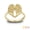 Yellow, variant on 14k Yellow Angel Wing Ring (Size 10)