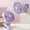 Purple 5Q2, variant on Clip Fan Rechargeable Battery Powered Fan 3 Speed Portable Small Fan Great For Outdoor Camping Home Office, Xinsrenus Under $5! Clip Fan Rechargeable Battery Powered
