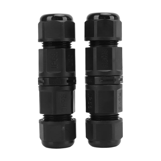 Enchufe de aviación, 2 piezas Conector de aviación impermeable Conector de cable de extensión impermeable Conector de aviación impermeable Ultra Responsivo