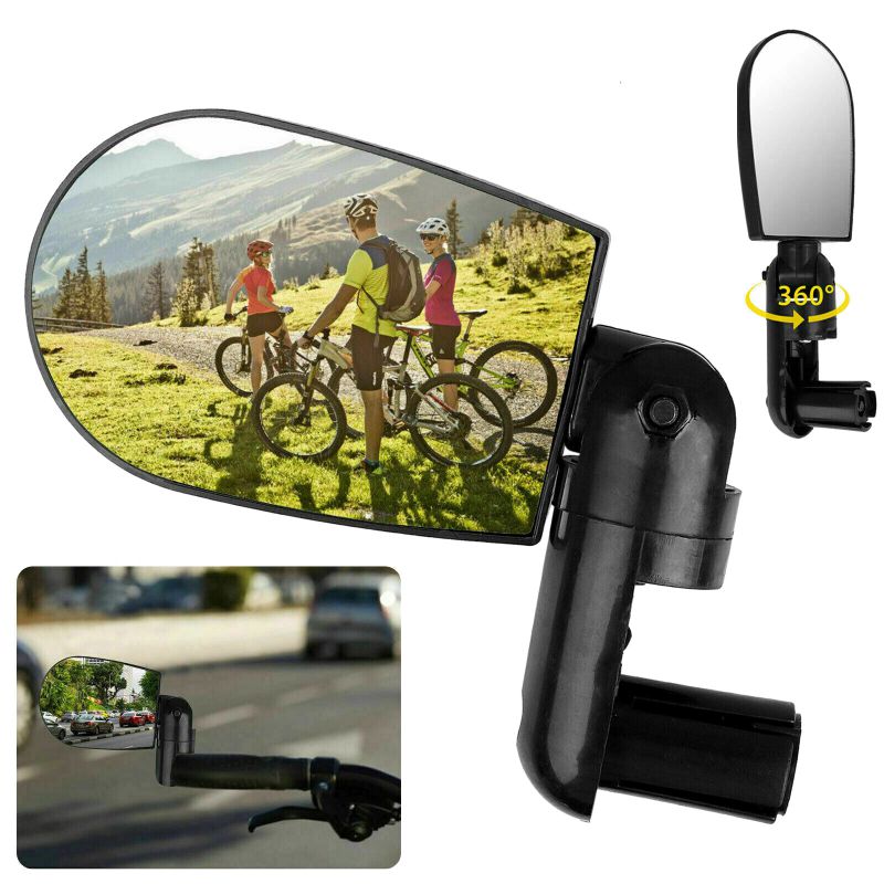 Bicycle Back Mirror 360 Degree ​​Adjustable Bike Rearview Mirror Bicycle Accessory for Most Handlebars