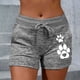 thumbnail image 1 of WILLBEST Pantalones Casuales elegantes para Mujer para Yoga y Deportes: Shorts Elásticos con Lazo y Estampados de Moda. Grande, 1 of 3