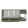 thumbnail image 6 of Graco Teddi 5-in-1 Convertible Baby Crib and Changer with Drawer, Olive, 6 of 8