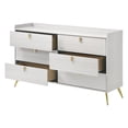 thumbnail image 7 of Home Square 2-Piece Set with Dresser and Mirror in White Finish, 7 of 7