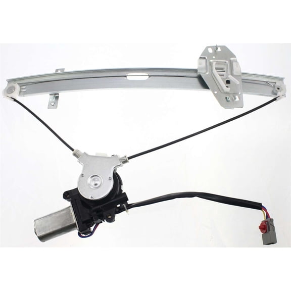 Window Regulator Compatible For 1998-2002 Honda Accord Front, Left Driver Sedan Power With Motor