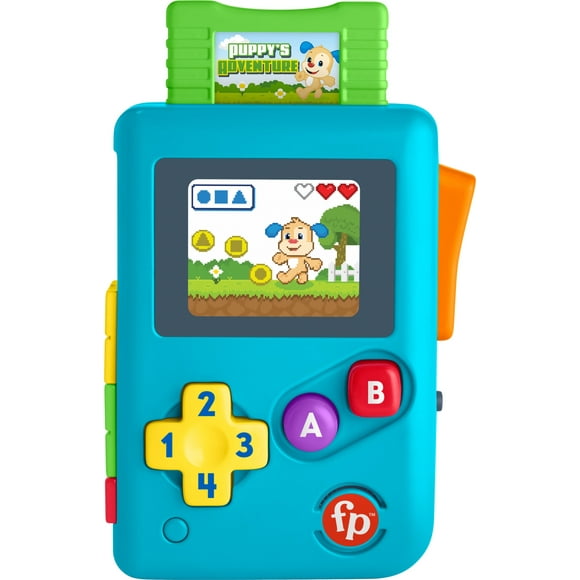 Fisher-Price Laugh & Learn Lil Gamer Pretend Video Game Learning Toy for Infants & Toddlers