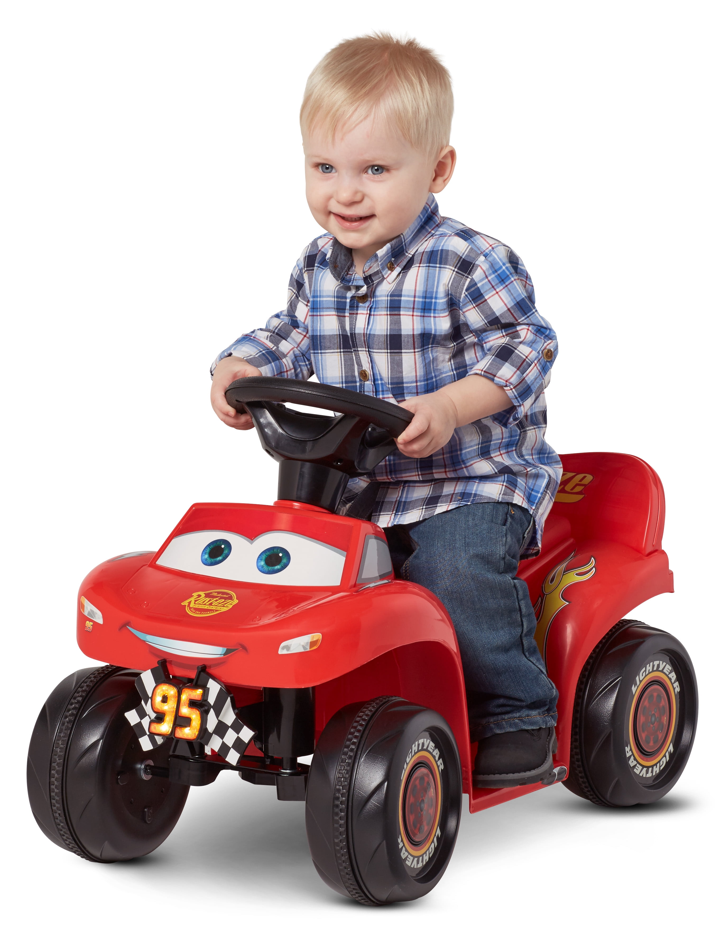 6v cars 3 lightning mcqueen quad