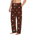 thumbnail image 5 of Cauagu Christmas With Character Mens Pajama Pants Sleep & Lounge Pants,PJ Bottoms with Pockets-X-Large, 5 of 7
