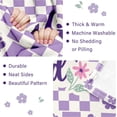 thumbnail image 5 of 50th Birthday Gifts for Her, Purple Birthday Blanket, 50th Birthday Gifts for Women, 50 Year Old Gifts for Women, Best Gifts 50th Birthday Throw Blanket Purple 60"×50", 5 of 5