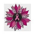 thumbnail image 6 of Wild Bobby Pink Cheetah Print Breast Cancer Carnation Flower Breast Cancer Awareness Women Graphic Tee, White, Medium, 6 of 6