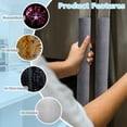 thumbnail image 3 of SNOMEL Velvet Refrigerator Door Handle Covers Set of 4, Washable Fridge Handle Covers, Keep Kitchen Clean Appliance Handle Covers Protector for Microwave Oven Dishwasher Light Gray (Gray), 3 of 7