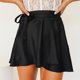 thumbnail image 5 of Gibobby mini faldas de mujer sexy Cintura Slim vestido envoltorio de mujeres sólidas Alta Fashion falda falda de ropa de glúteo de glúteo(Negro， S), 5 of 5