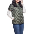 thumbnail image 4 of Martha Stewart Women’s Short Sleeve Packable Quilted Vest, 4 of 5