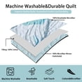 thumbnail image 4 of Juego de cama Tritard King, 269 x 244 cm, reversible, náutico, 4 of 7