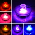 QILINXUAN Halloween Witch Cauldron Fog Maker 12 LED Lights, Halloween