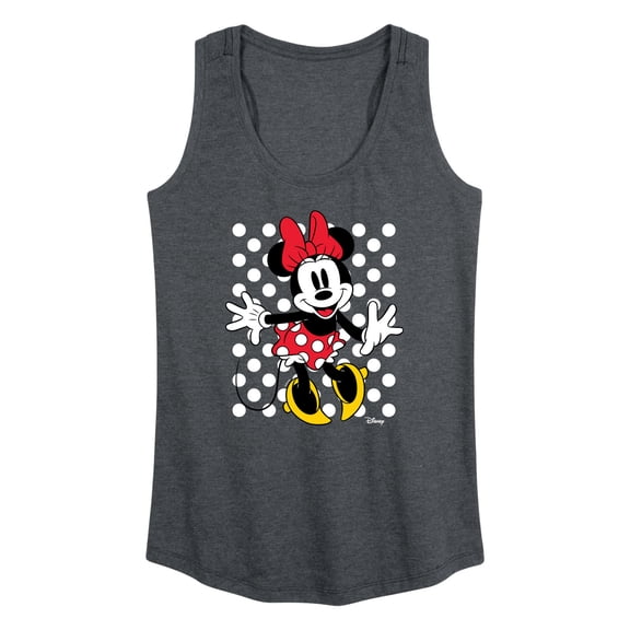 Disney - Mickey & Friends - Minnie Mouse - Polka Dots Everywhere - Women's Racerback Tank Top