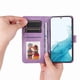 thumbnail image 4 of Funda tipo cartera GANGXUN para Samsung Galaxy A54 5G , diseño girasol, cuero PU, soporte, cierre magnético, tarjetero, 4 of 5