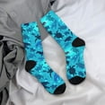 thumbnail image 5 of KLL World Turtle Day Print Cool Socks Men's Women's Crew Socks Funny Crazy Novelty Stockings, 5 of 6